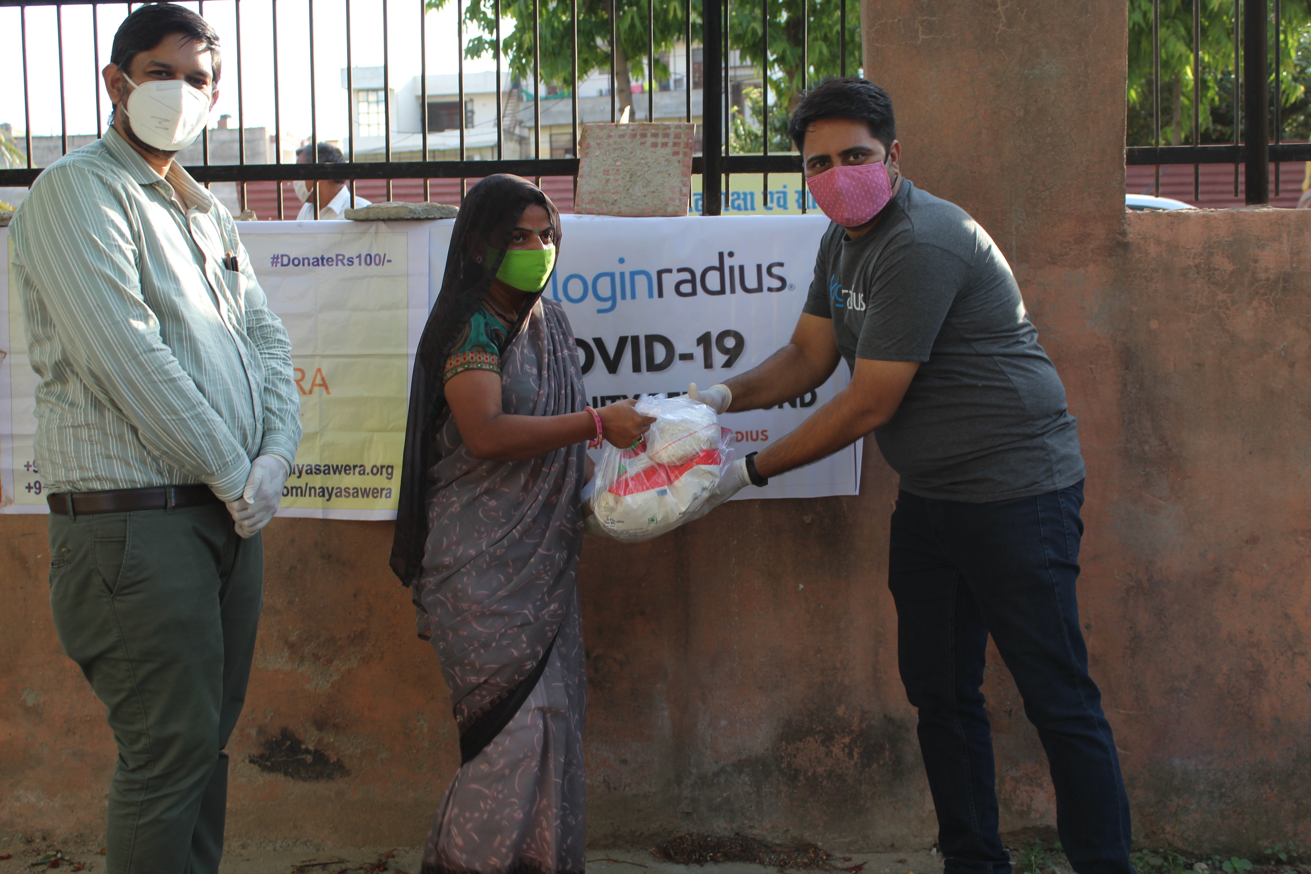 Ration Distribution Drive